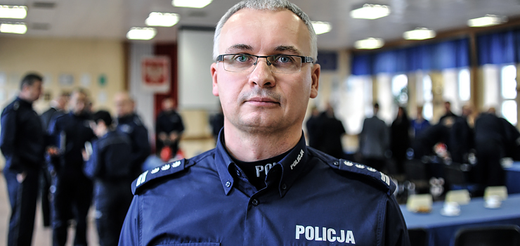 Komendant Marek Osik: "Chciałbym mieć więcej policjantów. Myślę, że przełożyłoby się to na bezpieczeństwo"