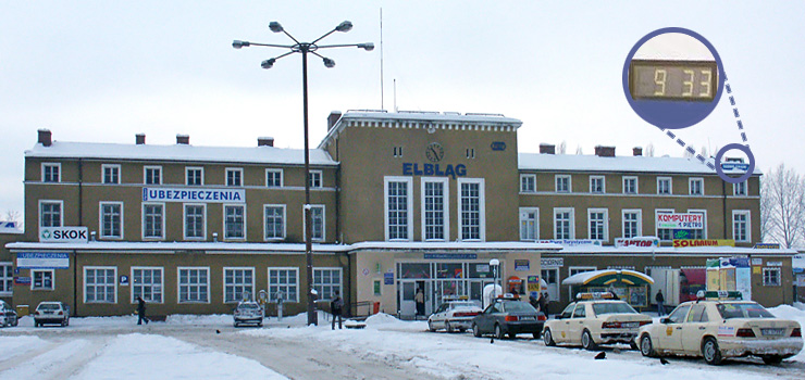 Czytelnicy pytali, co się stało z zegarem na dachu dworca? Znamy odpowiedź