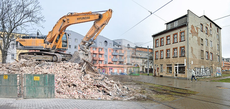 Miasto wyburzyo budynek i ponownie chce sprzeda dziak tasz ju o 185 tys. z