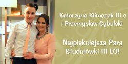 Katarzyna Klimczak i Przemys�aw Cybulski -Najpi�kniejsz� Par� Studni�wki III LO
