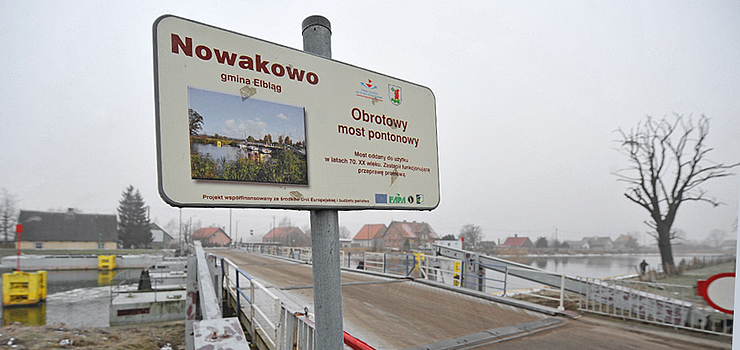 Most pontonowy w Nowakowie przejdzie do historii? Miasto szuka wykonawcy ekspertyzy