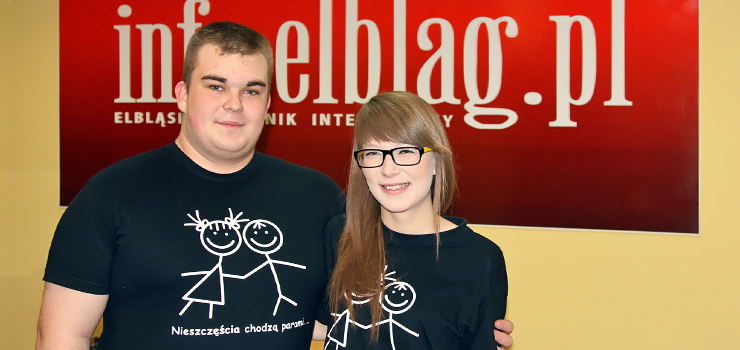 "Najpiękniejsza Para Studniówki ZPSM" odwiedziła naszą redakcję