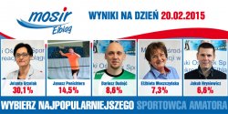 Trwa Plebiscyt na Najpopularniejszego Sportowca Amatora. Ostatnie dni g�osowania (sprawd� wyniki)