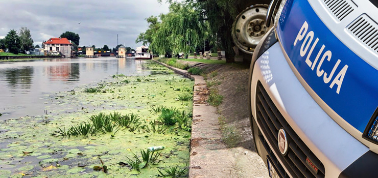 21-letni mężczyzna uratował kobietę, która skoczyła do rzeki Elbląg