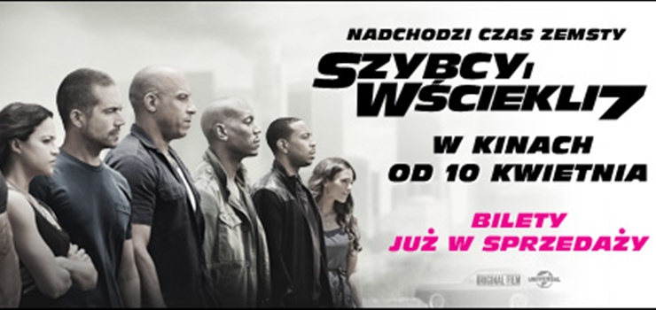 Multikino rozpoczyna sprzeda biletw na film „Szybcy i wciekli 7”