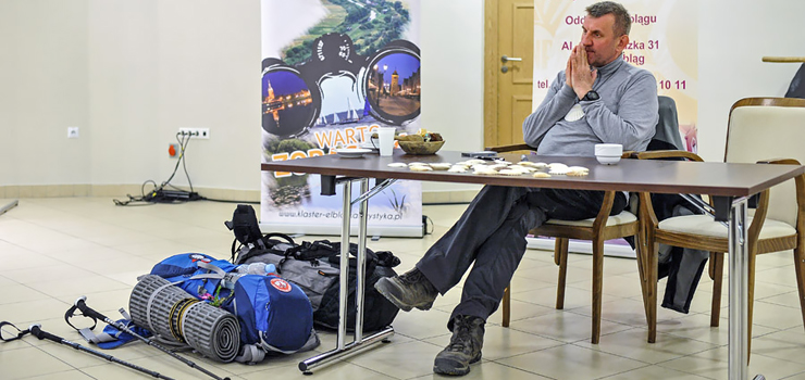 "Z taką wyprawą jest jak z górą lodową". Marek Kamiński odwiedził Elblag