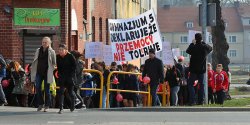 "Przemoc=S�abo��". Pierwszy Elbl�ski Marsz Przeciwko Przemocy