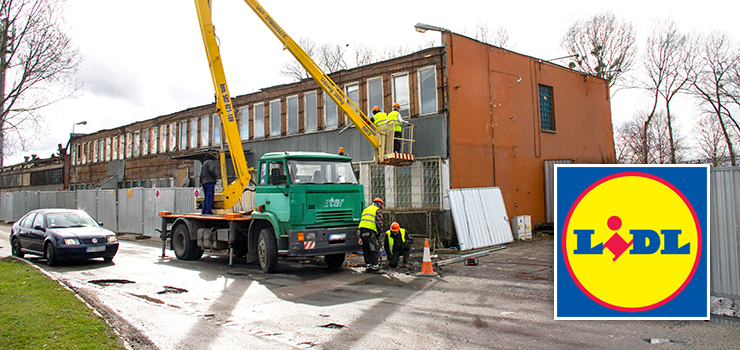 Rozpoczęła się budowa Lidla przy Dębowej. Market ma być otwarty jeszcze w tym roku