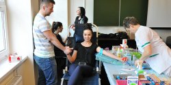 Studenci oddali ponad 16 litr�w krwi. WAMPIRIADA 2015 za nami