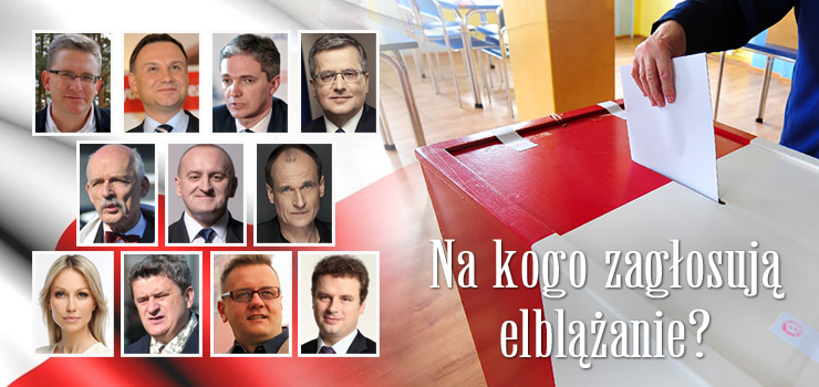 Na kogo zagłosujesz w wyborach prezydenckich? Możesz oddać głos do godz.14.00 