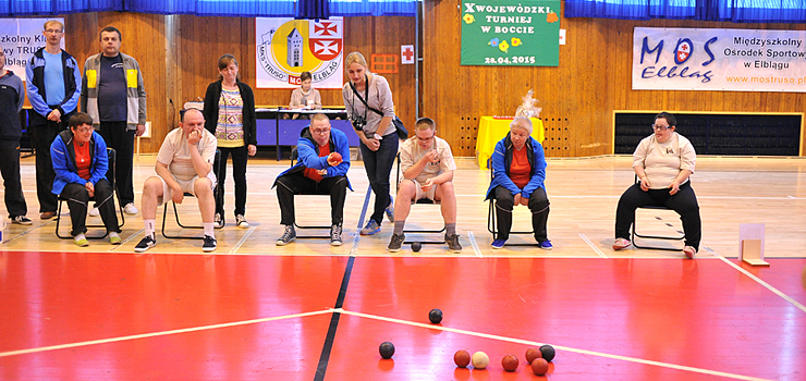 "Sportowa integracja". Członkowie WTZ wzięli udział w turnieju w Boccie