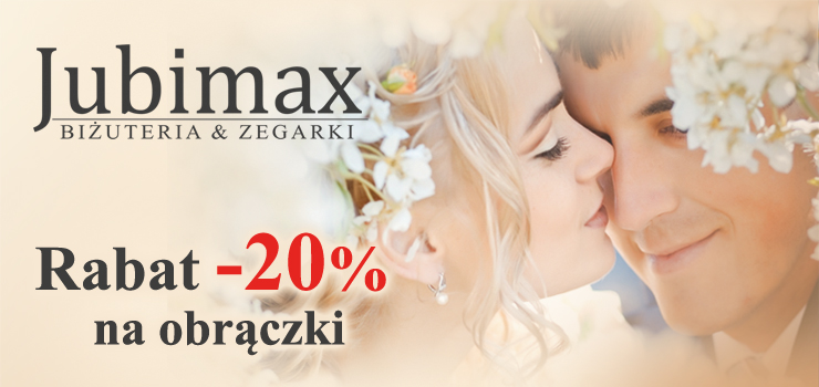 Obrczki - 20 % rabatu tylko w Salonie JUBIMAX Biuteria & Zegarki