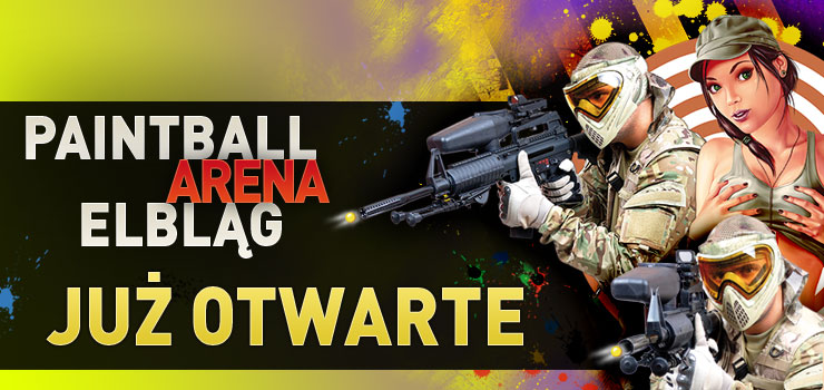 Paintball Arena Elbląg JUŻ OTWARTY! - zobacz filmik