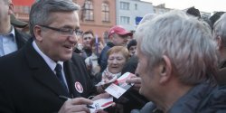 A jednak przyjedzie. Jutro Bronis�aw Komorowski spotka si� z elbl��anami