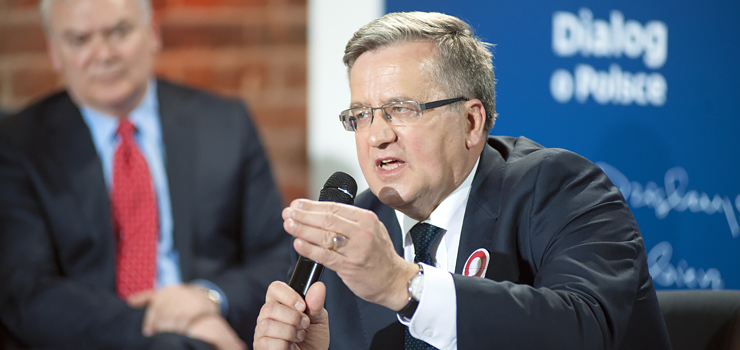  Bronisaw Komorowski  w Elblgu. Co mia do powiedzenia?