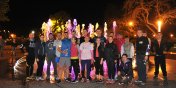 Elblanie biegli 6km przez miasto. Wystartowali o zmroku