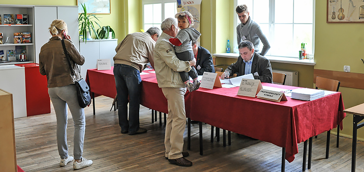 Trwają wybory prezydenckie. W Elblągu na godz. 12.00 frekwencja wyniosła 15,19%