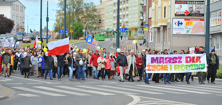 Elblanie znw przeszli ulicami miasta. Tym razem w Marszu dla ycia i Rodziny