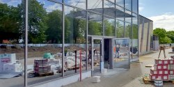 Na budowie Centrum Rekreacji Wodnej 