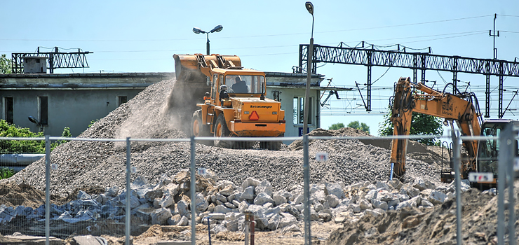 Na Dębowej trwa budowa drugiego Lidla. Realizacja trzeciego ruszy w przyszłym roku