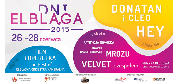 Dni Elbląga – już za tydzień zaczynamy!