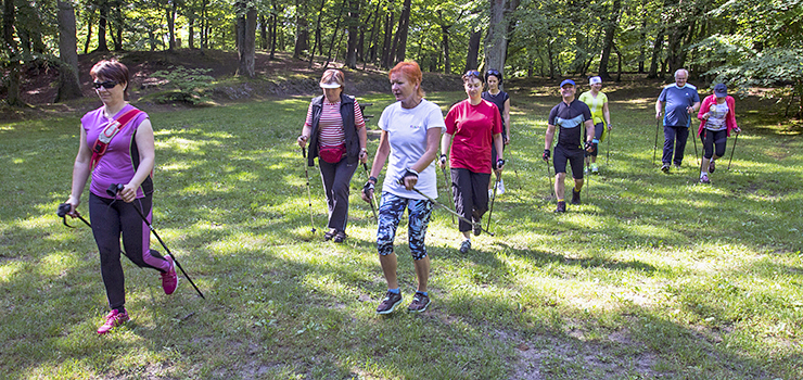 Mistrzyni Świata w nordic walking z elblążanami na Dni Elbląga