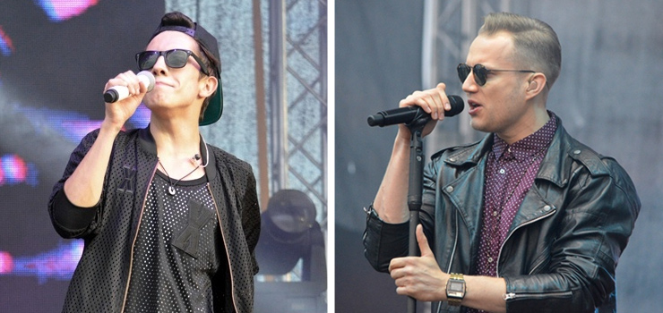 Dawid Kwiatkowski i Mrozu zachwycili elblążan - zobacz fotorelację z koncertów