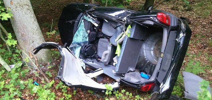 Ku przestrodze! Do wypadku doszło w środę tuż przy wyjeździe z Krynicy Morskiej