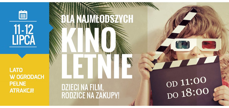 Letnie Kino w Centrum Handlowym Ogrody w Elblągu