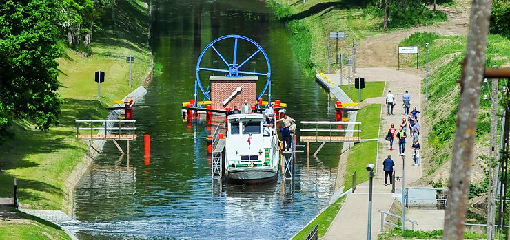 Walory Kanału Elbląskiego dostrzeżone przez wp.pl