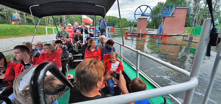 W ramach "Soboty z przewodnikiem" płynęliśmy Pochylnią Buczyniec - zobacz zdjęcia