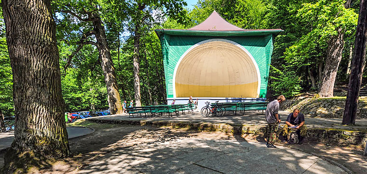 Elblążanie chcą odnowienia Muszli Koncertowej w Bażantarni?