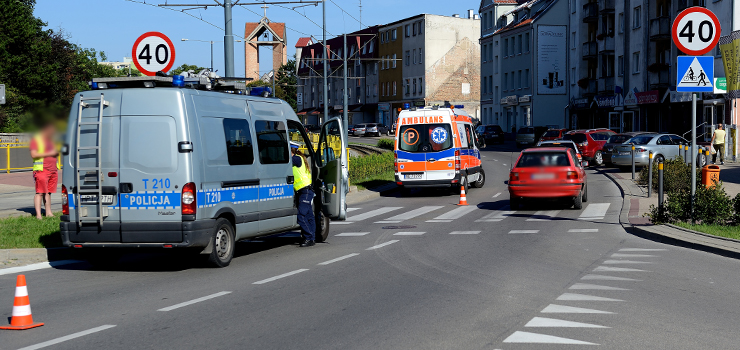 Grobla w. Jerzego: potrcenie pieszej na pasach. Sprawca odjecha