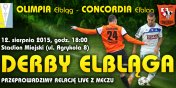 Dzi pikarskie derby Elblga. Olimpia Elblg - Concordia Elblg LIVE