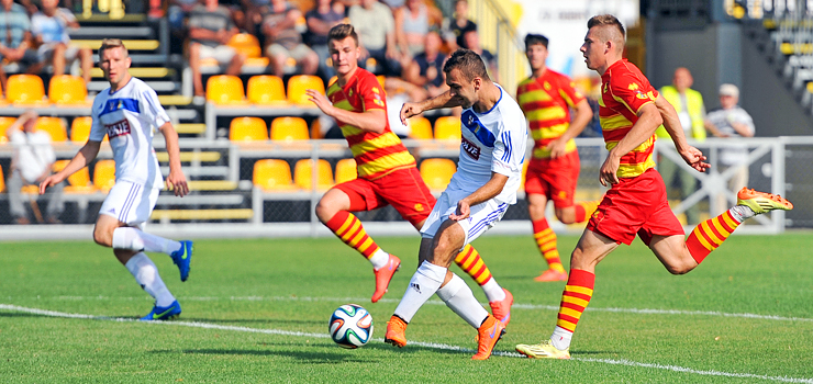 Olimpia rozbiła rezerwy Jagiellonii Białystok. Dwie różne połowy przy Agrykola