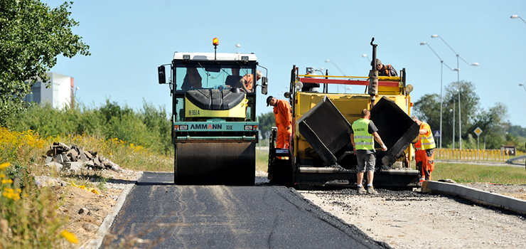 Ulica Pk.Dbka zyska dodatkowe poczenie z Modrzewin. Trwa budowa cznika