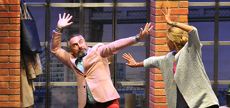 Spektakl „Przekręt (nie)doskonały” w ramach Elbląskich Nocy. Zobacz zdjęcia