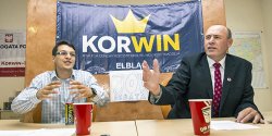 Jedni s za, drudzy przeciw. Elblscy przedstawiciele Kukiza i Korwina starli si w debacie o JOW-ach