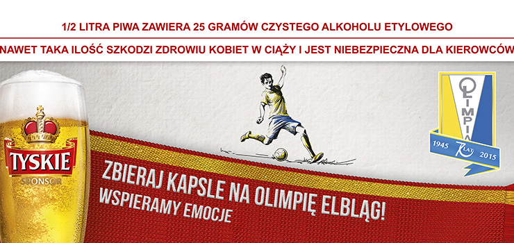Zbieraj kapsle dla pikarzy Olimpii. Klub walczy o profesjonalny obz treningowy o wartoci 15 tys. z