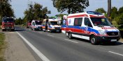 Wypadek na Pasłęckiej. Cztery poszkodowane osoby przewiezione do szpitala