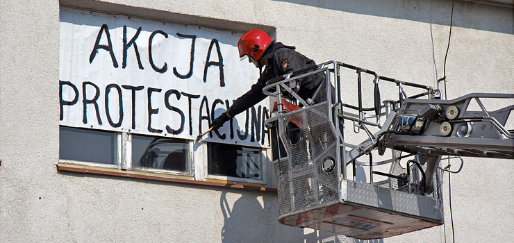 Elblscy straacy rozpoczli strajk. Domagaj si podwyek i dodatkw za nadgodziny