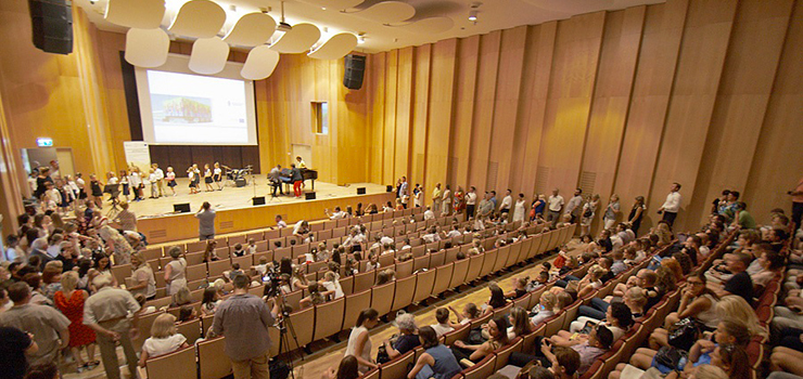 Strawił ją pożar, ale wróciła w zupełnie nowej odsłonie. Sala koncertowa ZPSM już cieszy oko melomanów