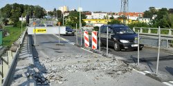Drugi etap inwestycji prowadzonej na mo�cie Unii Europejskiej rozpocznie si� w czwartek
