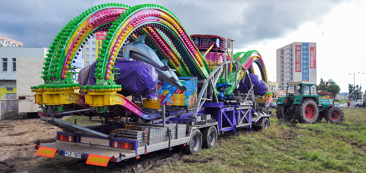 Lunapark ponownie w miejscu Porto 55. Będzie bawił elblążan przez ponad tydzień