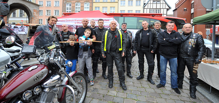  MotoSerce zabio podczas wita Chleba. " Kieruje nami ch niesienia pomocy"