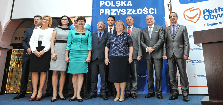  PO chce zdać relację z 8 lat swojej pracy i przedstawia swoich kandydatów do zbliżających się wyborów