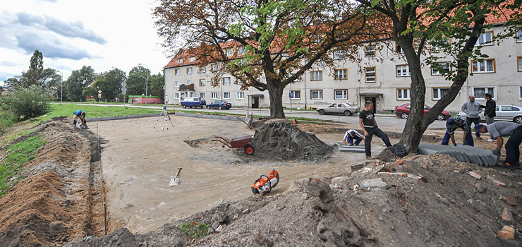 Zamiast asfaltu wyo tucze. Na terenie miasta ruszya budowa rowerowej trasy Green Velo