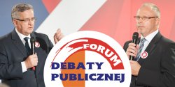 Debata z Komorowskim odb�dzie si� 15 minut wcze�niej i... bez pyta� z sali
