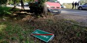 DW504: zderzenie czterech aut na granicy Piastowa i Milejewa. Jedna osoba przewieziona do szpitala