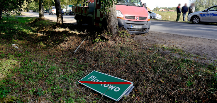 DW504: zderzenie czterech aut na granicy Piastowa i Milejewa. Jedna osoba przewieziona do szpitala